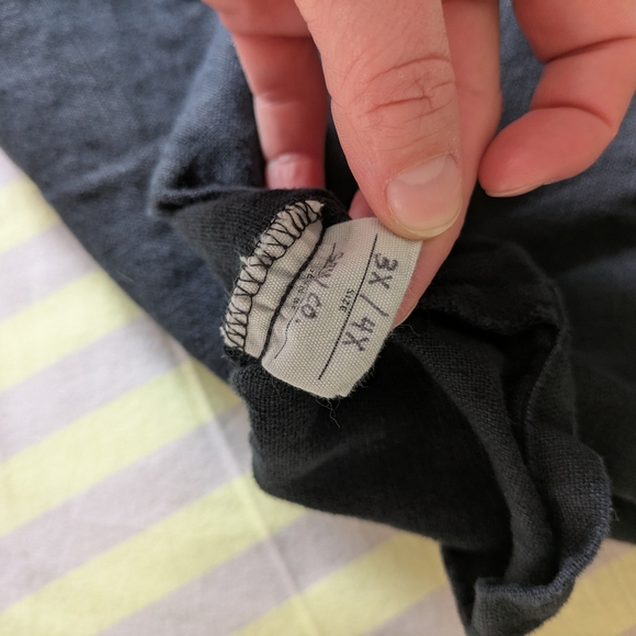 Georgia Tee In Midweight Linen - Picture 3 of 5